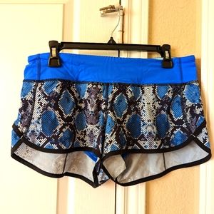 Lululemon Speed Shorts Size 8 EUC